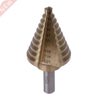 Plate Hole Open Tool Drills Punch Hole 1/4 1-/8 Stepped Dri