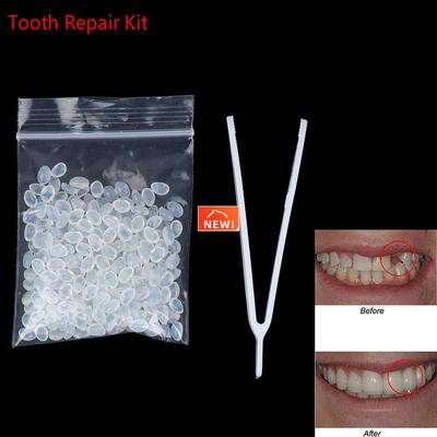 1 Bag 10g False Teeth Solid Glue Teeth Care Tooth Repair Kit