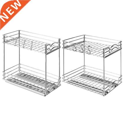 Pull Out Spce Rack Organzer For Cabnet Heavy Duty Slde O