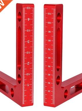 2 Pcs Aluminium Alloy 90 Degree Positioning Squares Right An