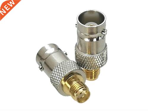 1Pcs Connector BNC Female Jack to SMA Female Jack RF Adapter