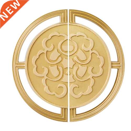 1 Pair Of Semi Circular Handles Brass Gold Cabinets Handle F
