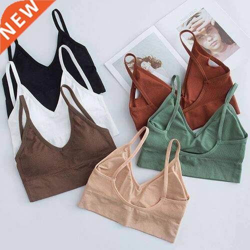 Women Sports Bra Quick Dry Padded Shockproof Gym Fitness Run