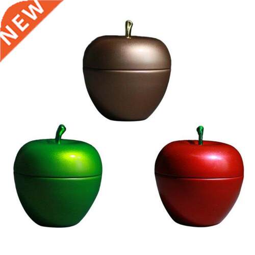 Apple Shaped Metal Case Wedding Favor Organizer Container Mi