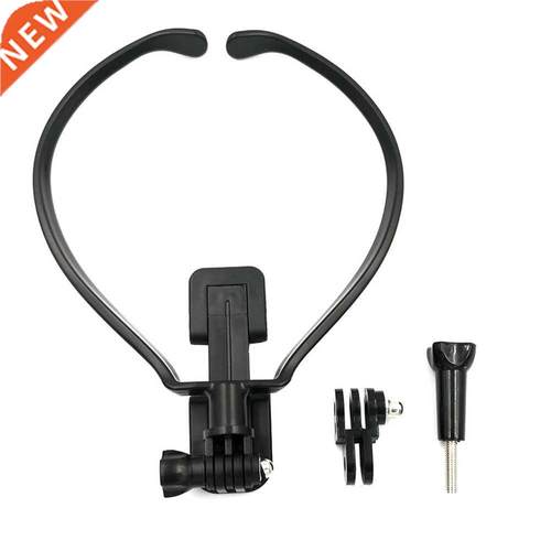 Durable ABS Wearable Adjustble Stand Black Hands Free Univer