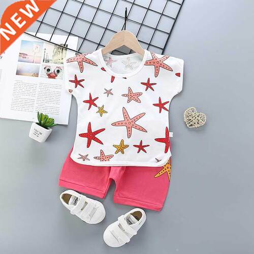2020 Summer Children Suits For Boys And Girls Short Sleeve S