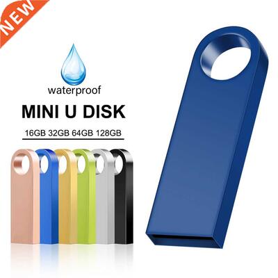 metal memoria usb flash drive 32GB pendrive 128GB 64GB water