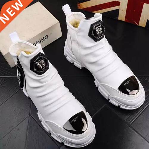 Men's Winter Footwear Winter Boots Men Casual Mens White Got