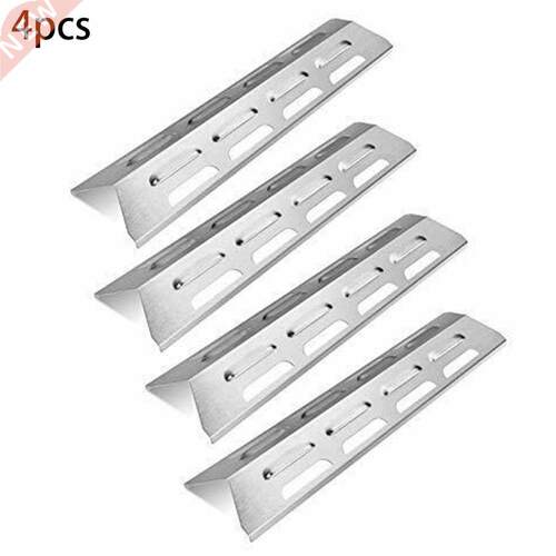 4Pcs Replacement Stainless Steel Heat Plate Shield Barbeque
