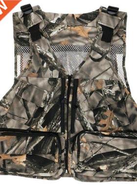 Men's Outdoor Multifunction Multi-Pocket Mesh Fishing Photo