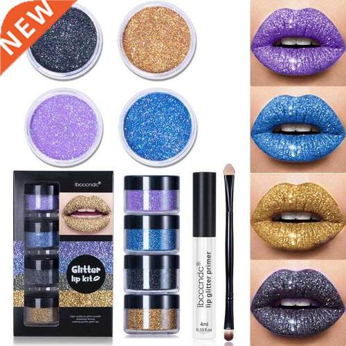 Ibcccndc Glitter Lipstick Power Makeup Shiny DIY Lip Gloss