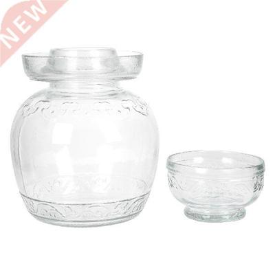 Jar Pickle Glass Fermenting Crock Fermentation Kitchen