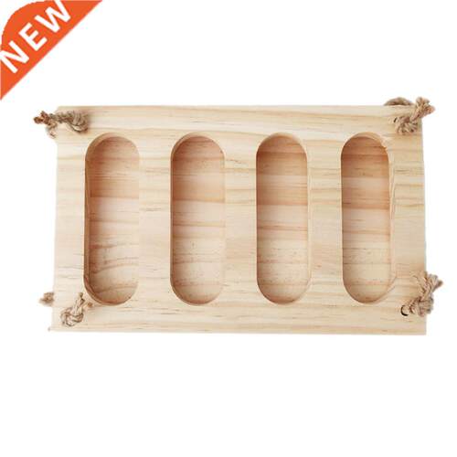 Rabbit Wooden Hay Rack Manger Multi-Functional Manger Grass