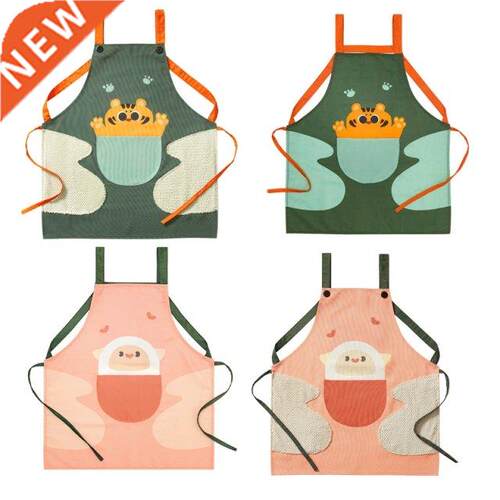 Women Apron Waterproof Adult Oil Proof Apron Kitchen Pinafor