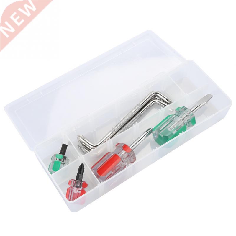 7pcs PH3/PH2 PH2/PH1 PH1/SL6 Mini Cross Slot Bits Set with T