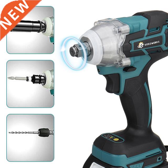NEW 22800mAh 288VF Brushless Electric Impact Wrench 1/2 Lith