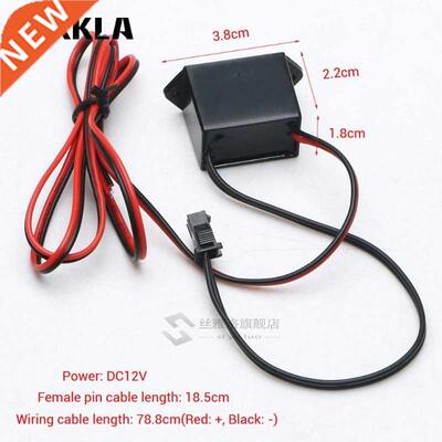 DC 12V Mini Neon EL Wire Power Driver Inverter Controller 1-