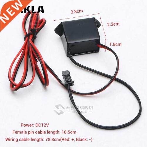 DC 12V Mini Neon EL Wire Power Driver Inverter Controller 1-