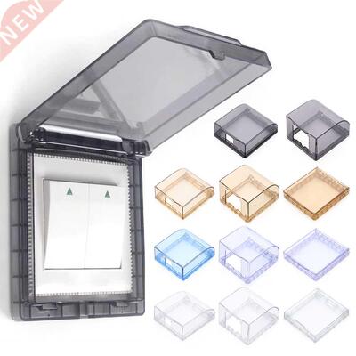 1Pcs 86 Type Self-Aesive Wall Socket Waterproof Box Electr