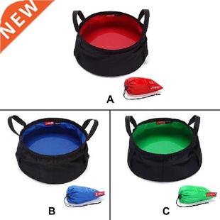 Outdoor Water Bucket 8.5L Portable Collapsible Washbasin