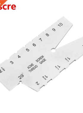 29 degree Abrasive Gauge Test Tool 1pc Stainless Steel Threa