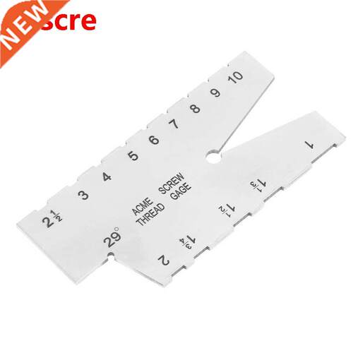 29 degree Abrasive Gauge Test Tool 1pc Stainless Steel Threa