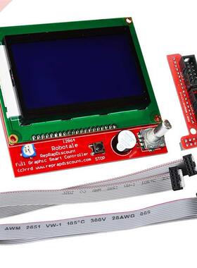 LCD 12864 Graphic Smart Display Controller module with conne
