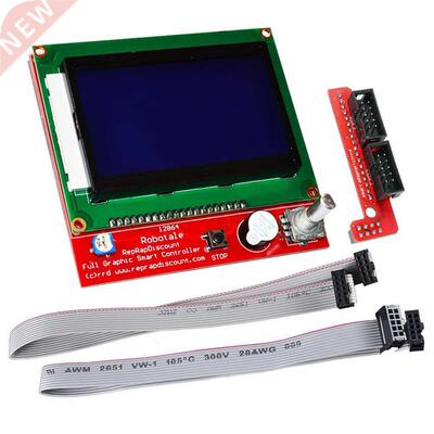 LCD 12864 Graphic Smart Display Controller module with conne