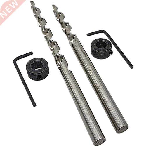 2pc HSS Woodworker Twist 9.5mm 9mm Pocket-Hole Drill Bit Dep