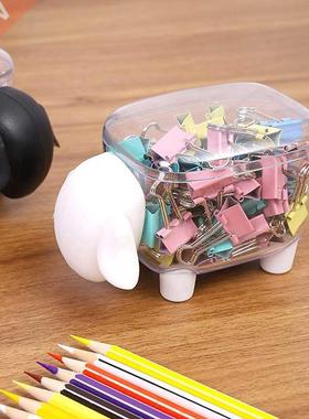 1PC Plastic Table  Cotton Swab Toothpick Storage Box