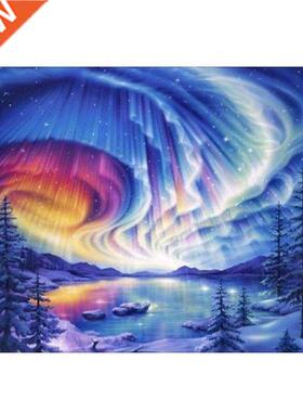 DIY Diamond Painting Diamond Aurora Borealis Embroidery Roun