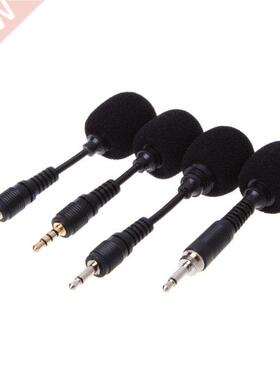Mobile phone Mini 3.5mm Interface Flexible Microphone Stereo