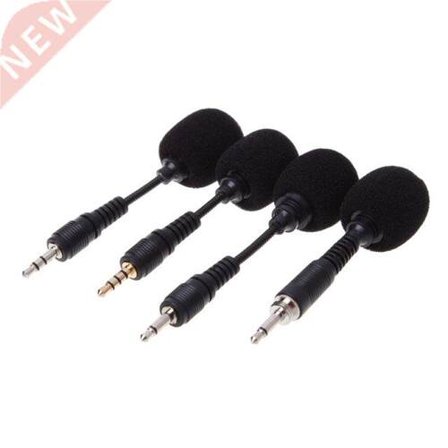 Mobile phone Mini 3.5mm Interface Flexible Microphone Stereo
