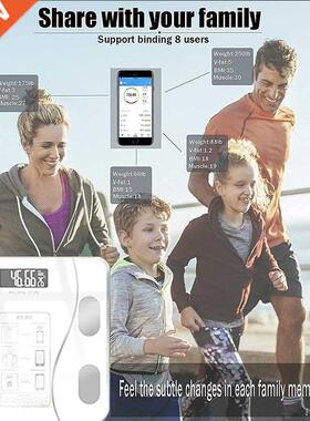Bluetooth Body Scale Bathroom Scales BMI Body Weight Scale S