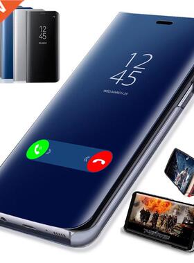 Luxury Smart Mirror Flip Case For Samsung Galaxy A53 S22 S20