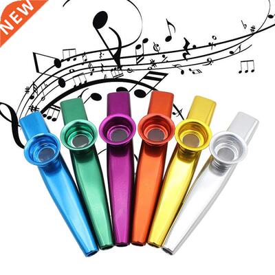 2021 New Metal Kazoos Musical Instruments Flutes Diaphragm M
