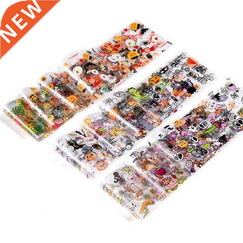 10Pcs/Pack Nail Transfer Sticker Long Lasting Manicure