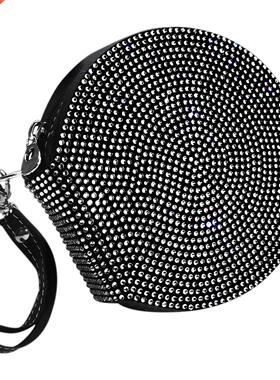 Portable Rhinestone Surface DVD Box Anti Scratch Car Accesso