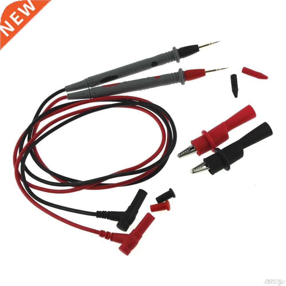 Alligator Clips Clamp Cable Digital Multimeter Test + 1000V