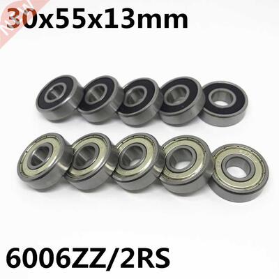 2pcs High quality 6006ZZ 6006-2RS ball bearing 0x55x1 mm d
