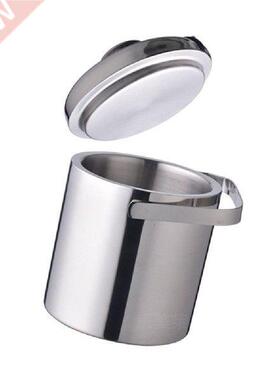1.L Stainless Steel Ice Bucket Double-Wall Insulated Wine