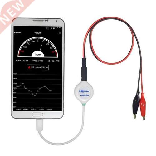 USB Voltmeter OTG Android Phone Voltage Tester -40~40V DC Da