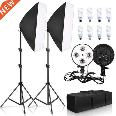 SH Photography Softbox Lighting Kit Four Lap Softbox Kit 50