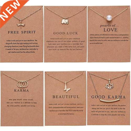 Rinhoo Butterfly Elephant Pearl Of Love Gold-color Pendant N