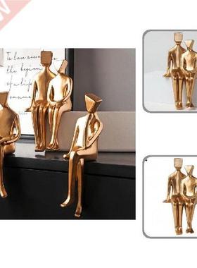 Thinking Man Sculpture Aesthetic 4 Styles Artistic Shiny
