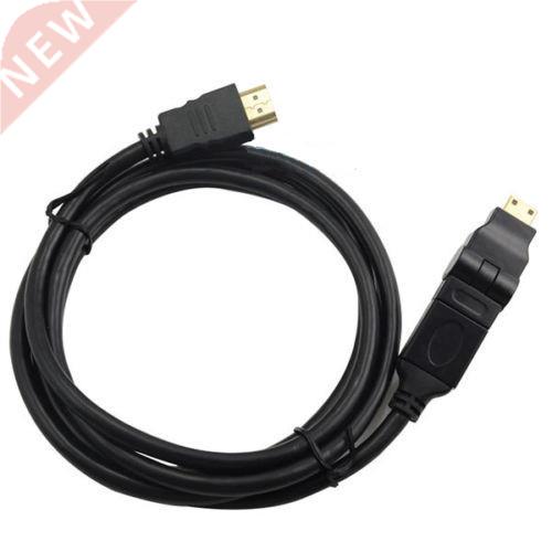 6ft HDMI Mini 60 Angle Rotat Male to A Male Adapter Extende