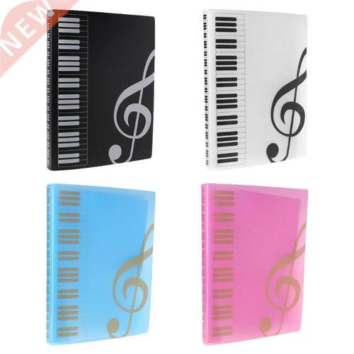 40 Pages A4 Size Music Score Sheet Document File Folder Stor