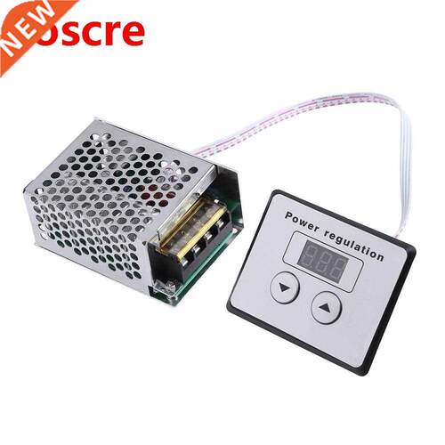 AC 220V 80A 4000W SCR Voltage Regulator Dimmer Controller Di