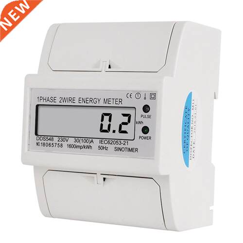 SINOTIMER DDS548 30-100A 230V AC Single Phase 2 Wire Digital