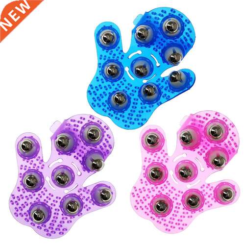 Roller Ball Body Massage Glove Muscle Pain Relief Relax Anti